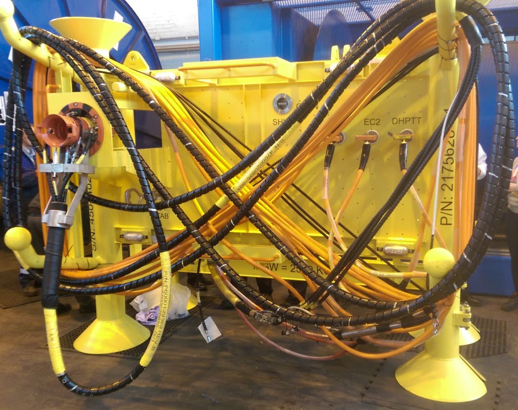 Emergency Disconnection, Webtool on Shah Deniz Subsea Jumper Deployment Frame