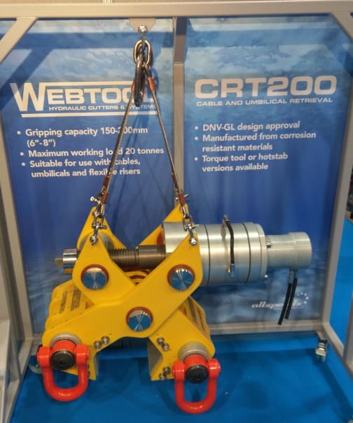 Webtool Announces Umbilical & Cable Recovery Gripping and Lifting Tool