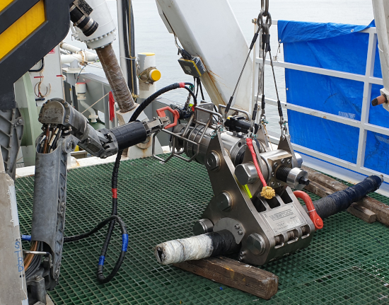 Webtool Cable Gripper Set for Longer Subsea Deployments