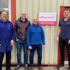 New Webtool preferred supplier John & Graham Walker of J1W Ltd visit Accrington Production Facility